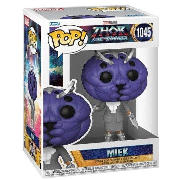 FUNKO POP!  THOR LOVE AND THUNDER MIEK #1045 IN ORIGINAL BOX VINYL FIGURE - NIB - Picture 1 of 5